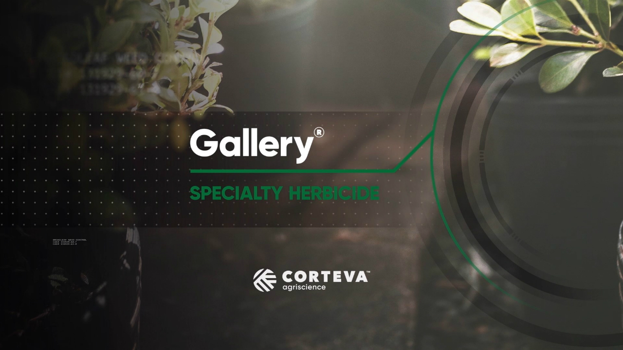 Gallery® specialty herbicide — Turf & Ornamental
